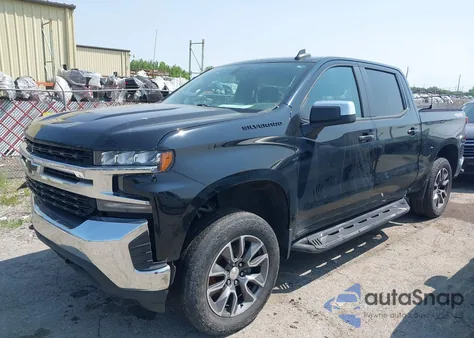 2020 Chevrolet Silverado 4Wd Short Bed Lt из США, поврежденный, VIN 3GCUYDED8LG320227